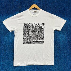 Deftones White Rock T-Shirt Size Medium